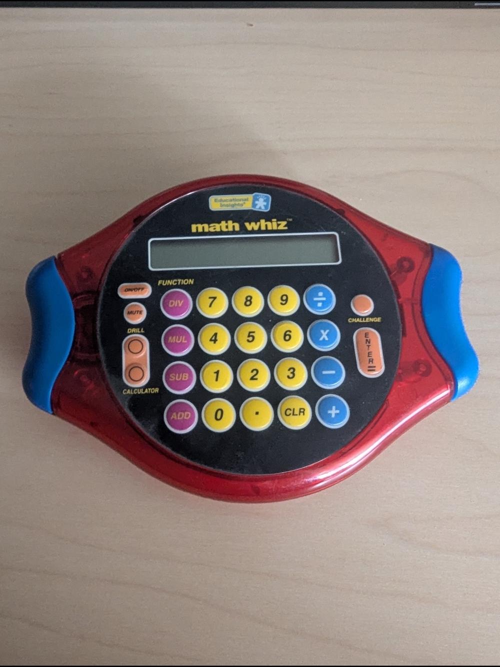 Educational Insights Math Whiz Electronic Handheld Learning Game Toy